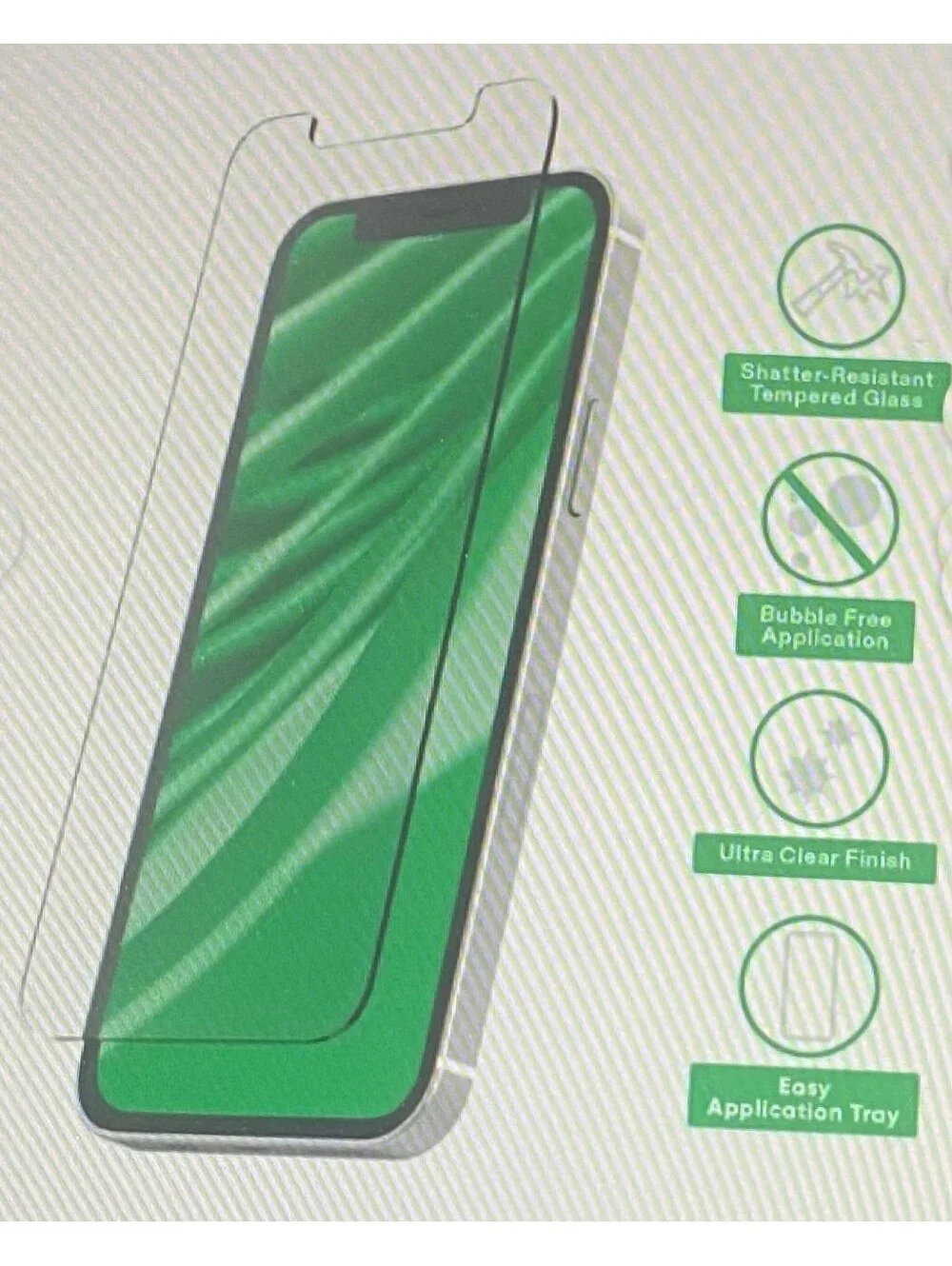 Onn Tempered Glass Screen Protector for iPhone 12/12 Pro
